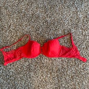 Victoria’s secret 34D red lace bra